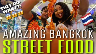 THEY DUMPED OUR FOOD ON THE TABLE? - Jodd Fairs Market - AMAZING Bangkok Thailand Street Food 2022