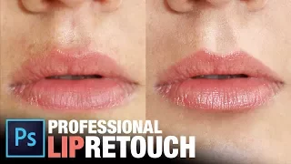 Professional Lip Retouching in Photoshop