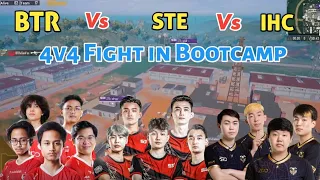 Best Fight in Bootcamp in PMGC Scrims | BTR Vs IHC And IHC vs STE | Last Fight