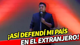 ¡Así defendí mi país en el extranjero! 🤣🤣🤣 - Jhovanoty