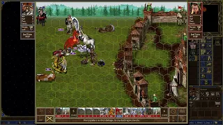 HoMM3: HotA - Dungeon & Neutral vs. Rampart & Castle (Siege)
