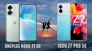 IQOO Z7 Pro 5G Vs OnePlus Nord 2T 5G Full Comparison