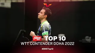 Top 10 points from WTT Contender Doha 2022 presented by DHS