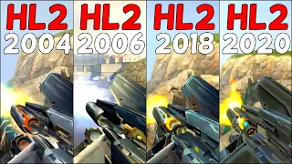 Half-Life 2 - Vanilla vs. Tactical vs. MMod vs. Redux - Weapons Comparison