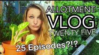 ALLOTMENT VLOG TWENTY FIVE - Getting stuck into some Autumn Projects!