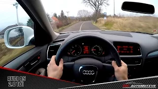 Audi Q5 2.0 TDI POV Test Drive + Acceleration 0-130km/h