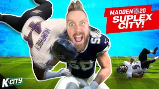 SUPLEX CITY! Madden NFL 20 Franchise Week 2! K-CITY GAMING