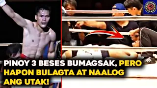 PINOY 3 BESES BUMAGSAK, PERO HAPON BULAGTA AT NAALOG ANG UTAK!