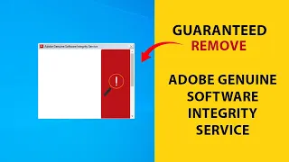 Guaranteed | How to Disable Adobe Genuine Software Integrity Service 2022