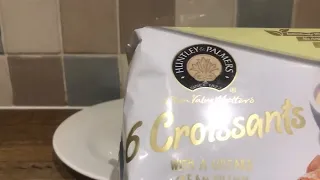 Huntley Palmers Custard Cream Filled Croissants Review