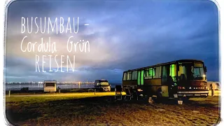 Reisebus zum Wohnmobil, Wohnbus, Selbstausbau, Kässbohrer, Setra Bus, Cordula Grün, XXL, Busumbau