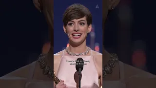 Anne Hathaway's Oscars Dream Comes True