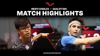 Josh Chua vs Eduard Ionescu | MS Qual | Singapore Smash 2023