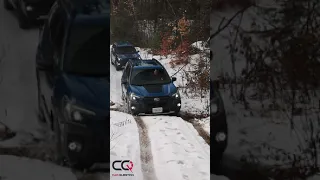 Testing out the Subaru Forester Wilderness Skid plates: Boom! #shorts