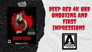 Deep Red 4K UHD | Arrow Video | Unboxing And First Impressions