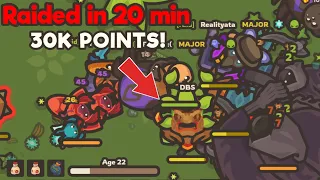 Taming.io 30k Totem Points Raided In 20 min!