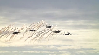 Русские витязи над Калугой 14.03.2015. Su-27