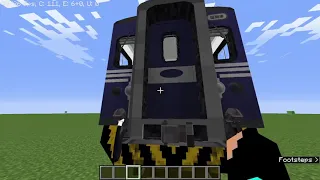 [Minecraft] immersive railroading mod E235 Japanese EMU addon showcase #minecraftmods #minecraft