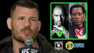 Michael Bisping on Joe Rogan vs Wesley Snipes, I would pay to see this in the Octagon