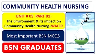 Community Health Nursing MCQs | Unit # 05 Part 1 | BSN Graduates