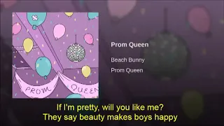 beach bunny - prom queen LYRICS