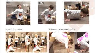 BTS Jungkook’s workouts routine