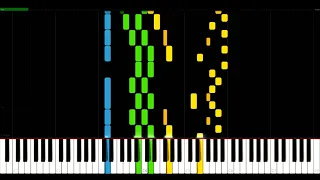 Prelude and Fugue in G major - J.S. Bach - BWV 541 - Synthesia HD 60 fps