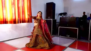 Best Bridal Dance❤️ || Dance in my sasural 🙈❤️|| Aaj sajeya || Wedding dance || PAHADI DULHAN||