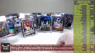 🏈 2020 & 2021 Panini Football QB Rookies & Superstars Chase Break 🏈