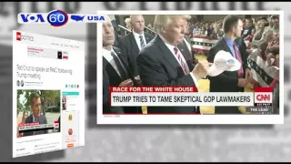 Donald Trump “lời qua tiếng lại” với các Thượng nghị sĩ Cộng hòa (VOA60)