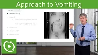 Approach to Vomiting: History  &  Physical Exam Findings – Pediatric Gastroenterology | Lecturio