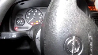 How to remove the dashboard and replace the light bulb Opel Astra G