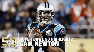 Cam Newton Super Bowl 50 Highlights | Panthers vs. Broncos | NFL