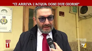 “Ci arriva l’acqua ogni due giorni”