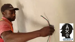 How to wire half conduit electrical house wiring