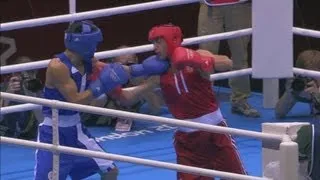 Aloian (RUS) v Nyambayar (MGL) - Boxing Men's Fly Semi-Final | London 2012 Olympics