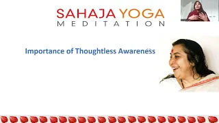 Importance of Thoughtless Awareness through meditation