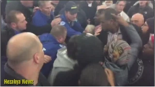 MASSIVE BRAWL Breaks Out At St. Louis City Hall After Police Union Spokesman PUSHES Black Woman!!