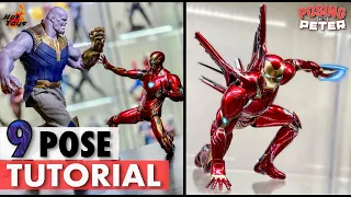 Hot Toys Iron Man Mk50 Pose Tutorial | Avengers Infinity War | Posing with Peter