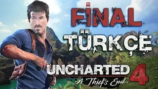 BÜYÜK FİNAL | Uncharted 4: A Thief's End Türkçe Dublaj #FİNAL (PS4)