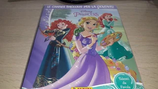 Panini 2015 COMPLETE Disney Princess Fabulous Talents sticker album review.