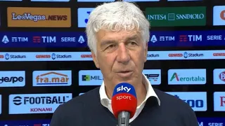 Gasperini a Sky commenta i cori razzisti contro Vlahovic