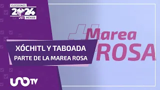 Xóchitl y Taboada serán parte de la Marea Rosa