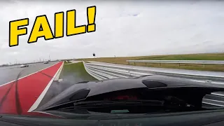 Viper Crash at COTA