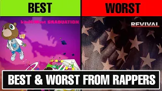 Best & Worst Albums from These Rappers