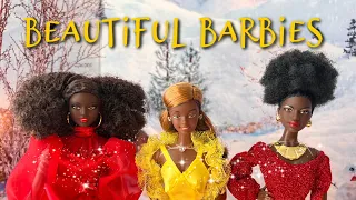 75th and 40th Anniversary Barbies and Superstar Christie - Black History Month - ADULT COLLECTOR