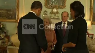 UK  QUEEN OBAMA