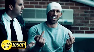 Scott Adkins is being hunted by the whole prison - Brutal prison fight scene