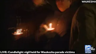 LIVE: 1 week after Waukesha parade tragedy, community members hold candlelight vigil for victims