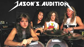 Metallica - Jason Newsted's Bass Audition (1986) [Audio Only]